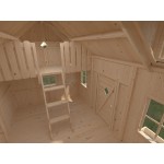 Casuta Maria de Joaca PlayHouse 6.9 m2 - Casa etajata pe 2 nivele pentru copii Marie Palmako